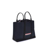 Thom Browne Handtasche aus blauem Kalbsleder, Bos Taurus