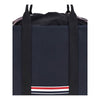 Thom Browne Handtasche aus blauem Kalbsleder, Bos Taurus