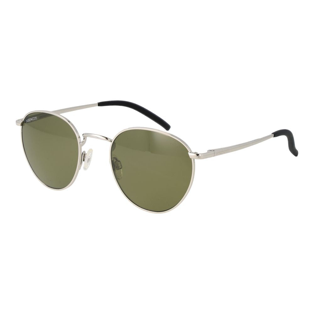 Serengeti Silberne Unisex-Sonnenbrille