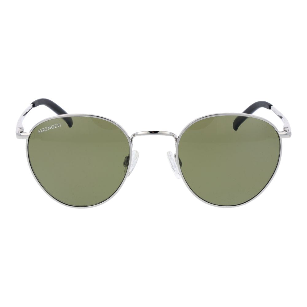 Serengeti Silberne Unisex-Sonnenbrille
