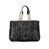 Mario Valentino Black Polyethylene Women Handbag