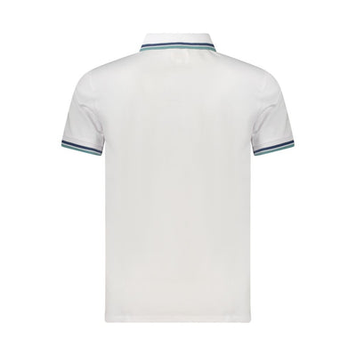 Guess Jeans White Cotton Men's Polo Shirt