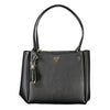 Guess Jeans Nero Poliuretano Women Handbag
