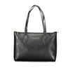 Mario Valentino Black Polyethylene Women Handbag