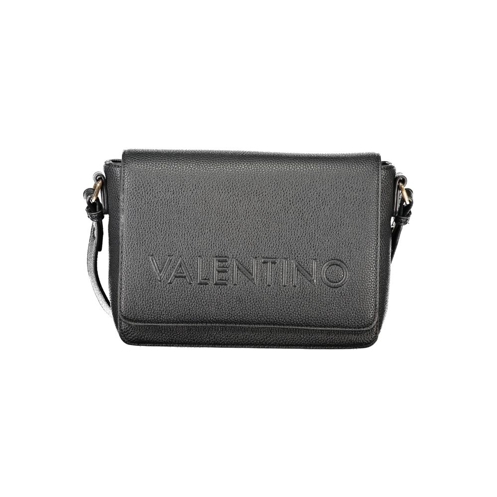 Mario Valentino Nero Poliuretano Woman Shoulder Bag