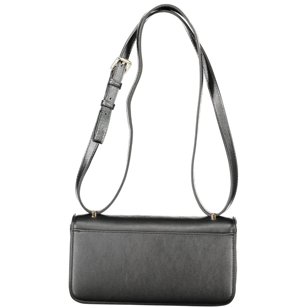 Mario Valentino Black Polyethylene Women Handbag
