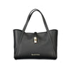 Mario Valentino Black Polyethylene Women Handbag