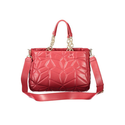 Mario Valentino Rosso Polyurethane Women Handbag