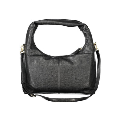 Mario Valentino Black Polyethylene Women Handbag