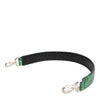 Dolce & Gabbana Black Green Exotic Leather Bag Shoulder Strap