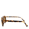 Dolce & Gabbana Brown Acetate Round Leopard Print Eyewear Sunglasses