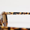 Dolce & Gabbana Brown Acetate Round Leopard Print Eyewear Sunglasses