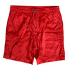 Dolce & Gabbana Red Nylon Drawstring Beachwear Shorts Swimwear