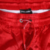 Dolce & Gabbana Red Nylon Drawstring Beachwear Shorts Swimwear