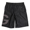 Dolce & Gabbana Black Logo Print Beachwear Men Shorts Swimwear
