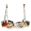 Dolce & Gabbana Beige Floral Balconcino Underwired Bra Underwear