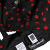 Dolce & Gabbana Black Red Polka Dot Underwired Balconette Underwear