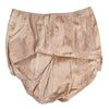 Dolce & Gabbana Beige Silk Lace High Waist Bikini Panty Underwear