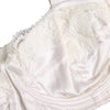 Dolce & Gabbana White Silk Underwired Balconette Bra Underwear