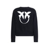 PINKO Black Wool Sweatshirt