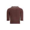 PINKO Brown Nylon Sweatshirt