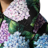 Dolce & Gabbana Multicolor Floral Print Puffer Quilted Jacket