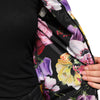 Dolce & Gabbana Multicolor Floral Hooded Puffer Quilted Jacket