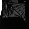 Dolce & Gabbana Black High Waist Fit Flared Midi Skirt