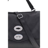 Zanellato Black Calf Leather Bos Taurus Handbag