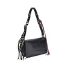 Prada Black Calf Leather Bos Taurus Shoulder Bag