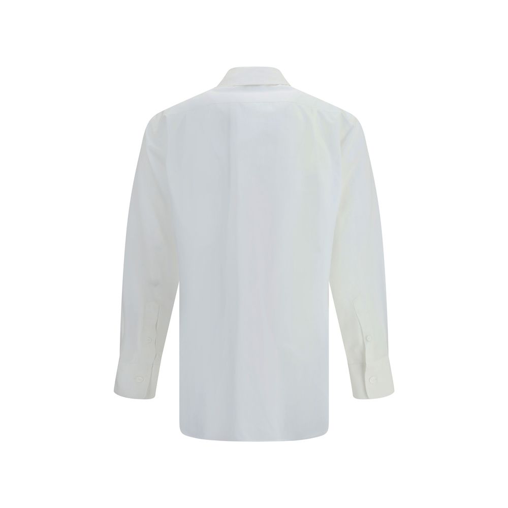 Alexander McQueen White Cotton Dress Shirt