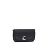 Coccinelle Black Calf Leather Bos Taurus Shoulder Bag