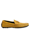 Dolce & Gabbana Yellow Exotic Leather Loafers Slip On Shoes