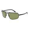 Serengeti Black Plastic Sunglasses