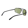 Serengeti Black Plastic Sunglasses
