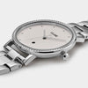 Cluse Silver Stainless Steel Dress Watch
