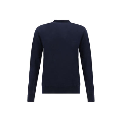 Golden Goose Blue Fleece Wool Shirt