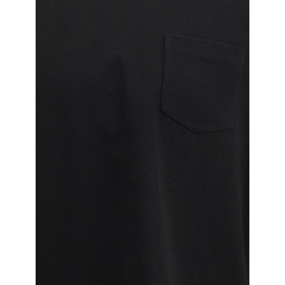 Sacai Sportbekleidung aus schwarzer Baumwolle