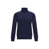 Valentino Blue Fleece Wool Turtleneck