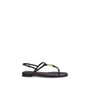 Fendi Multicolor Calf Leather Bos Taurus Flat Sandals