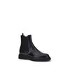 Dolce &amp; Gabbana Bos Taurus Chelsea Boots aus schwarzem Kalbsleder