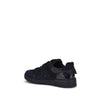 Moschino Black Calf Leather Bos Taurus Athletic Sneakers