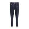 Thom Browne blaue Woll-Freizeithose