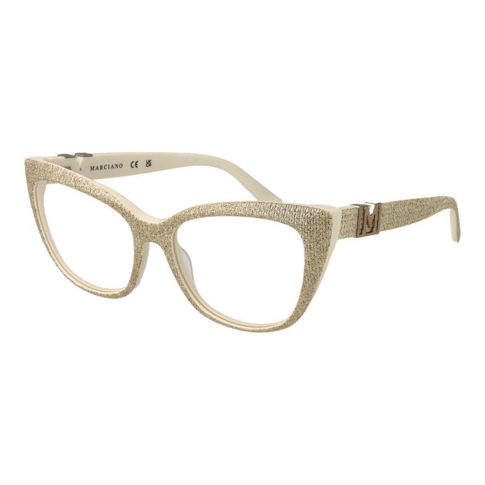 Marciano by Guess Brille aus goldfarbenem Acetat (Gestell)
