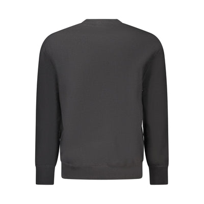 Calvin Klein Black Cotton Men Sweatshirt