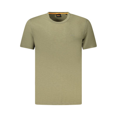 Hugo Boss Verde Cotton Men T-Shirt