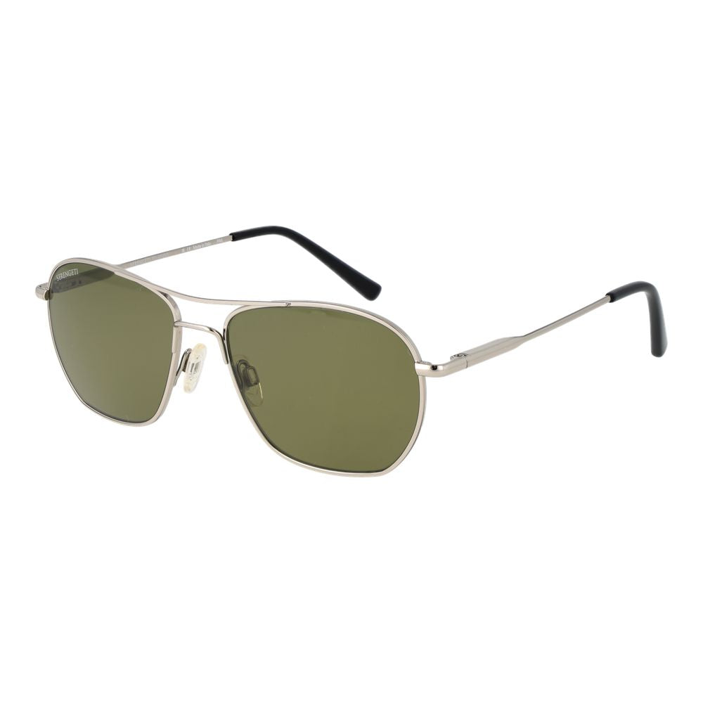 Serengeti Silberne Unisex-Sonnenbrille