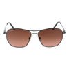 Serengeti Gray Metal Sunglasses