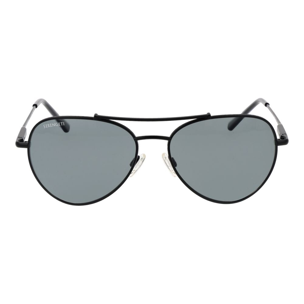 Schwarze Unisex-Sonnenbrille Serengeti