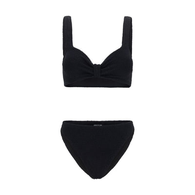 Hunza G Black Polyamide Bikini